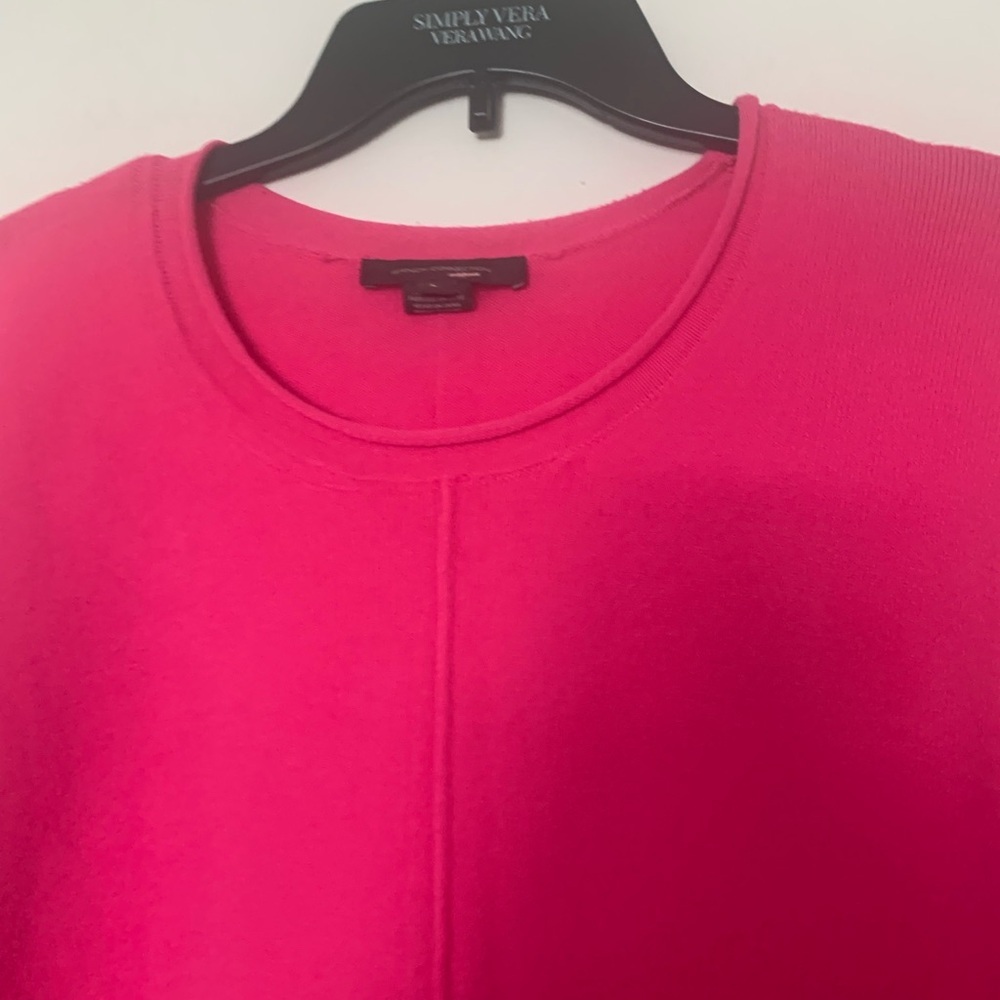 French Connection Hot Pink Sweater Pullover Large - Picture 6 of 12